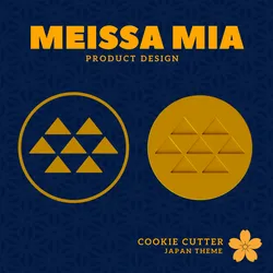 Japanese Uroko Pattern Cookie Cutter - Japanese Traditional Pattern – 3D Print File for Geometric Baking