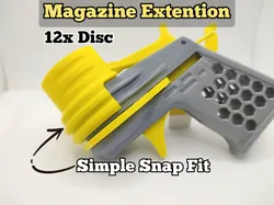 Magazine Extension - 12 Shots for Disc Shooter