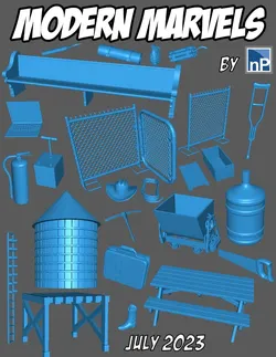 Modern Marvels - July 2023 Patreon Release 3D Print Model in Game Accessories 459982