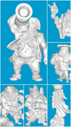 Ogres 3D Print Model in Monsters & Creatures 459965