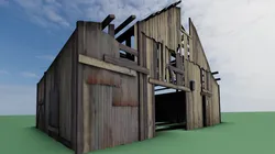 Rusted Wooden hut