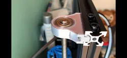 Soporte superior husillo eje z ender 3 v2
