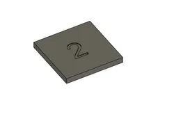 Spacer 1mm 2mm 4mm 6mm