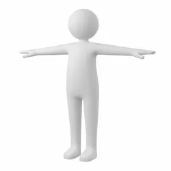 Stickman in T-Pose