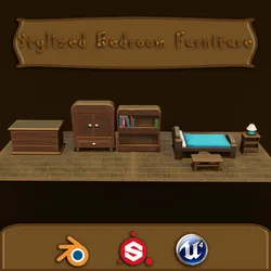 Stylized Bedroom Furniture