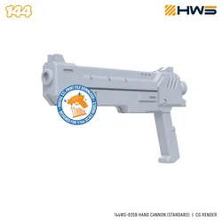144WS-035B Hand Cannon (Standard). Custom Option Parts for 1/144 Scale Model Kits.