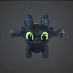 3D printer bestanden | 3MF | dragon toy 3d model llavero / key ring