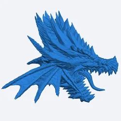 3D printer bestanden | 3MF | Leviathan head