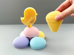 Baby Chick and Easter Egg Layered Fidgets