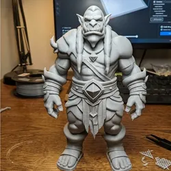 Creality Cloud | orc warrior | ملفات الطابعة ثلاثية الأبعاد