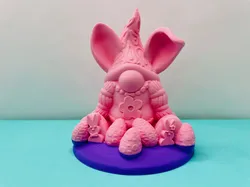 Easter Bunny Gnome Girl