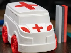 Fișiere pentru imprimante 3D | Fișier 3MF | Ambulance