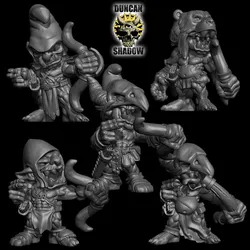 Goblin Barbarians with Bows (Pre Supported)