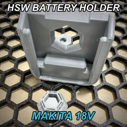 Honeycomb Storage Wall (HSW) Makita 18V Battery Holder