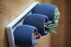Modern spiral planter