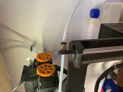 Push through Filamentführung