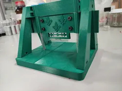 Sample guillotine with fleur-de-lis