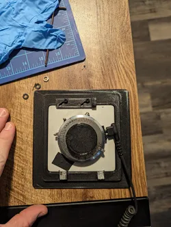 Sinar/ intrepid 8x10 to Graflex adapter