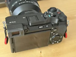 Sony Alpha 7c ii thumb grip