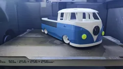VW T1 Bus Pickup Pen / Desk Organizer USB SD microsd