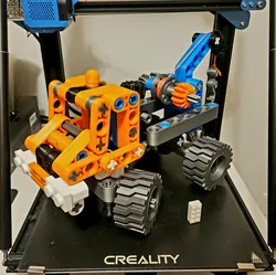 300% Scale Lego Inspired Tow Truck