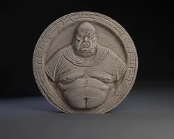 Baron Vladimir Harkonnen (Stellan Skarsgard) Bas-Relief