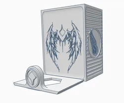 Caja de un mazo para cartas de magic o similar // One deck card box for mtg or similar