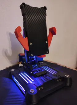 Cyberpunk mechanical mobile stand