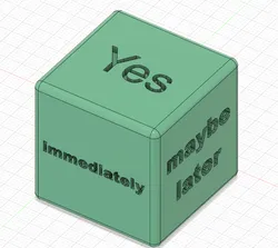 Decision dice V1