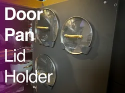 Door Pan Lid Holder