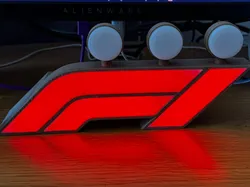 F1 Lamp with bulbs