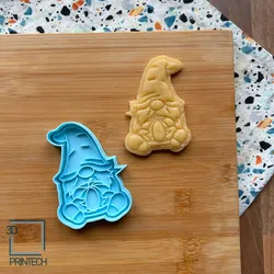 Halloween Pumpkin Gnome cookie cutter