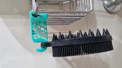 Hook bath sponge