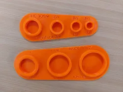 Pipe Thread Checking Tool, G thread gauge, Internal and External.