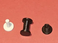 Plastic rivet modified