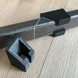 Template for marking 45 and 90 angles on a profile pipe