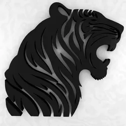 Tiger Wall Decoration D246