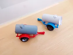 Water Barrel Trailer 1:87  H0 HO Scale