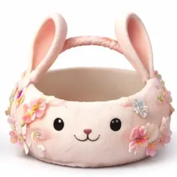 مجاني Other STL تنزيل - Bunny Basket Take One - Savag3dino