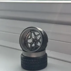 1/24 Blitz 03 piece wheels