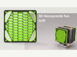 3D Fan grill/cover set