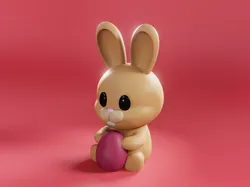 Easter Bunny Binky