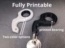 Fully Printable Keychain Spinner