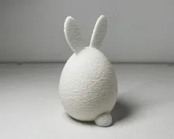 Fuzzy Bunny Egg
