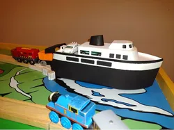 Lake Michigan Car Ferry SS City of Midland 41 - Brio/Wooden Train