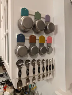 Magnetic Measuring Cup and Spoon Holder