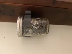Mason Jar Wall Mount - 66mm