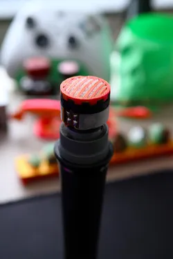 Mic capsule pop filter bracket