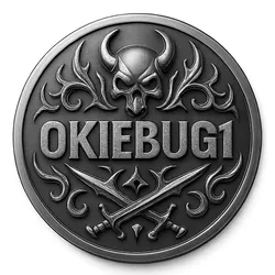 OKIEBUG1 CUSTOM NAME COIN TOKEN WALL ART