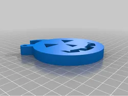Pumpkin Keychain